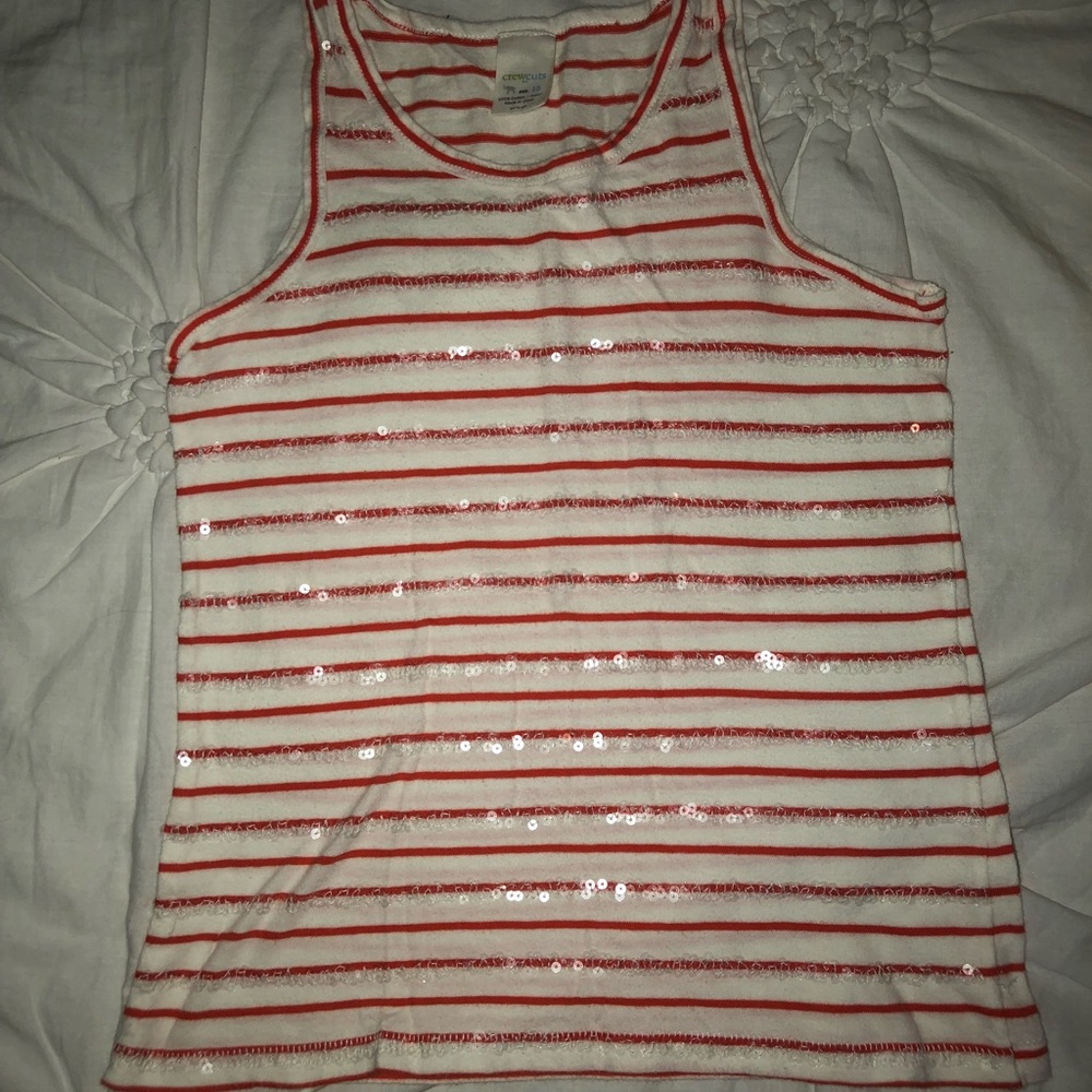 LIKE NEW Crewcuts striped tank